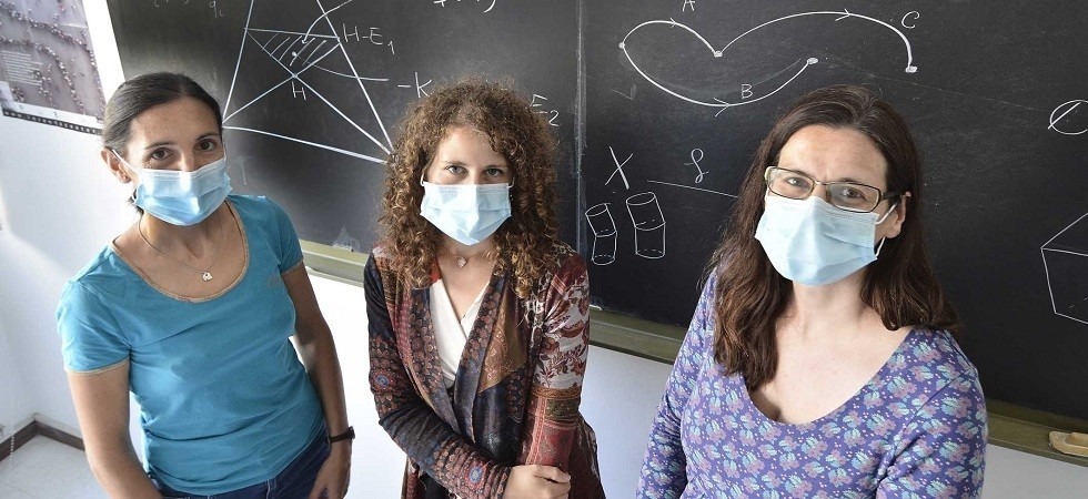 Da sinistra a destra Vinciotti, Romano e Postinghel foto UniTrento Da sinistra a destra Vinciotti, Romano e Postinghel foto UniTrento